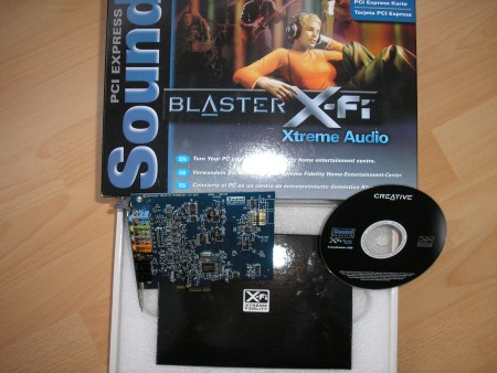 CREATIVE SOUND BLASTER X-FI Xtreme Audio